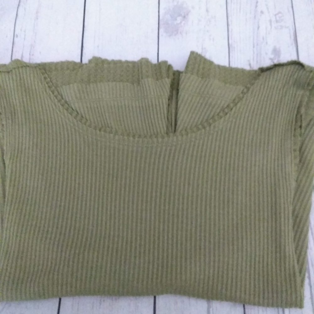 Free People Ribbed Boxy Tank Top - Picture 13 of 14